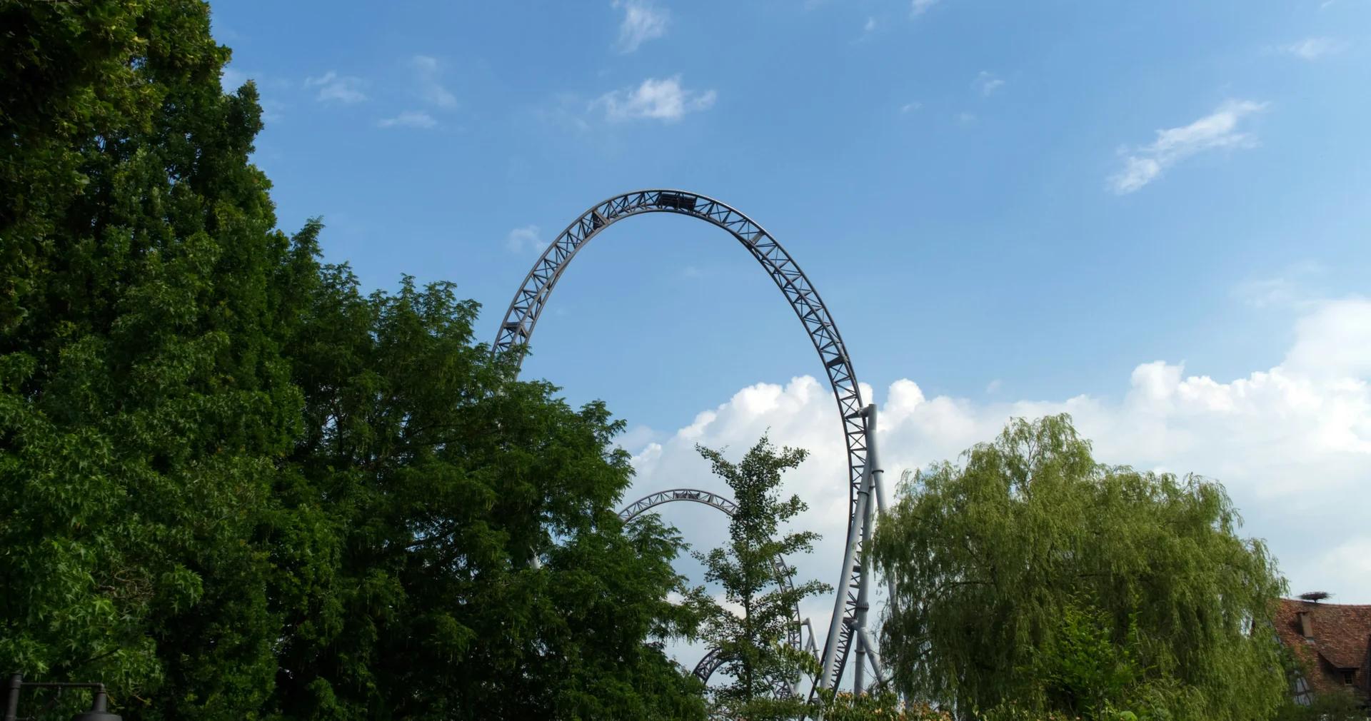 Serious fall at the amusement park